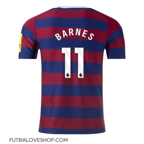 Dres Newcastle United Harvey Barnes #11 Preč 2024-25 Krátky Rukáv